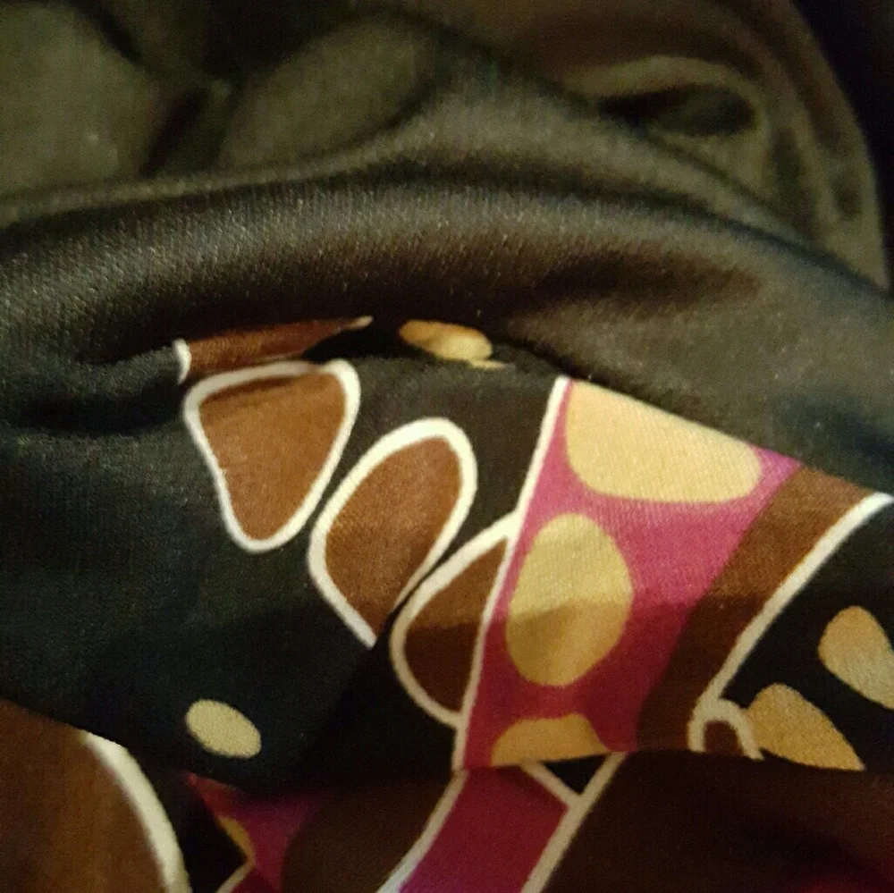 AGB Dress size 8 Plum Brown and black - Picture 5 of 6